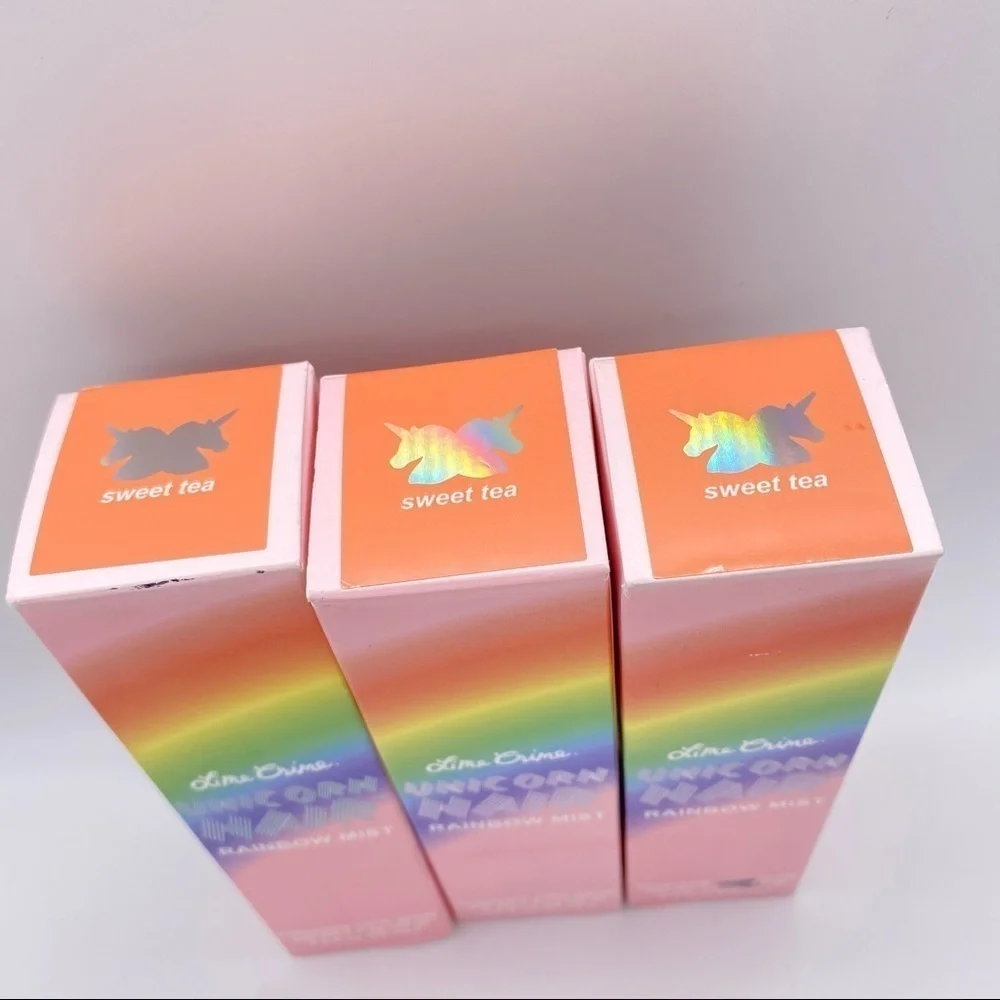 Lime Crime Unicorn Hair Temporary color Rainbow Mist In Sweet Tea New in Box NEW